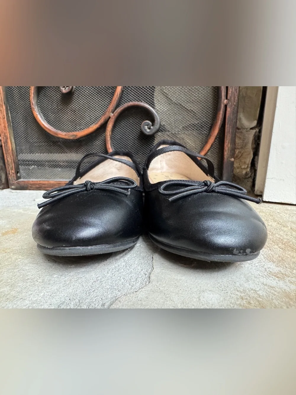 Cat and Jack Black Ballet Flats 10C